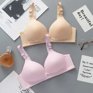 Mutterschaft Intimates stillende Bra Frauen Nacht Schwangere Unterwäsche Offenes Tassen Stillen in der Nähe vor nahtloser D240517