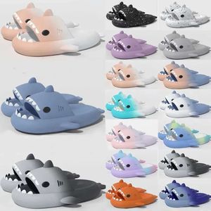 womens slides mens shark sandals Tie Dye bule haze rainbow fashion outdoor Novelty Slippers Beach Indoor Hotel sports sneakers 121 225 wo 0f0a