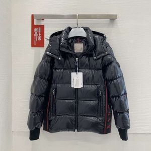 Projektant Luksusowy Chaopai Classic Winter Trend Przytulny kurtka termiczna z kapturem kontrastujące kurtki dla mężczyzn i kobiet