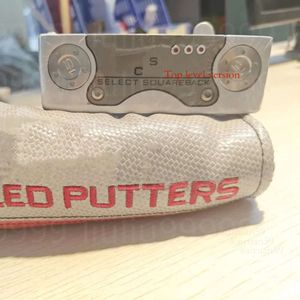 真新しいSelectSouareback Putters Golf Clubs Men Pattersは、詳細と写真9667のメッセージを残してください