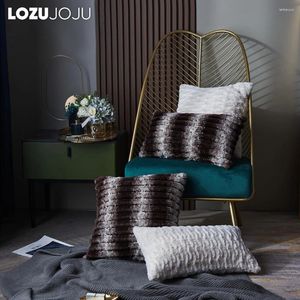 Kudde lozujoju modern stil enkel plyschtäcke bekvämt kast fodral för soffa vardagsrum 1 st