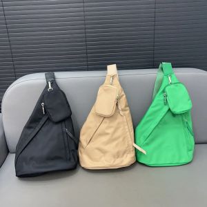 Designer Crossbody Taillenbeutel Frauen Umhängetaschen Luxus Bum Bag Messenger -Tasche für Männer Fashion Plain Nylon Satchel Multi -Pochette mit Brieftaschenmünze Key Case Prpu