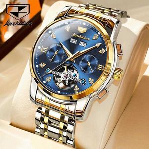 Jinshidun Brand Watch Full-automatic Mechanical Multi-function Fashionable Mens Tiktok