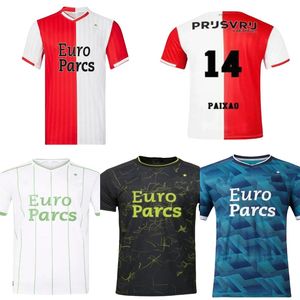 2023 2024 FeyENooRdS Soccer Jerseys 23 24 Football Shirt Voetbal Kids Kit Training Home Away Fan Player Version Goalkeeper Maillot TIMBER DANILO