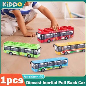 DIECAST MODEL CARS AUTHLENS DILLENS Zabawki Diecast Inertial Back Model Model Bus School Bus Muzyka Dzieci Pojazdy Automotive Education Toys WX