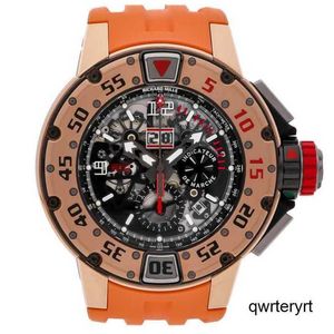 RM Tourbillon Wrist Watch RM032 Flyback Time Diving Car Gold Men Watch RG