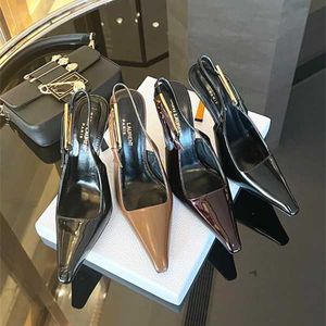 Scarpe vestite Lady Prom Drent Dance Designer ENTRO DESIGNER TANLO LUXI HATO SCARPA DI LEE SPEGNO SCRITTO POMPA POMPA DOMA BLACCO BLOCIO PRAD Triangolo spazzolato HEIG HEIG