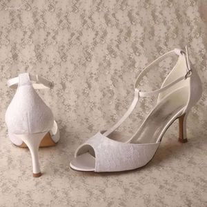 Sapatos de renda Sandálias Vestido Desconto para Wedding T-STAP 8cm DiCount Dre Shoe T-Trap 644 D 311d 311