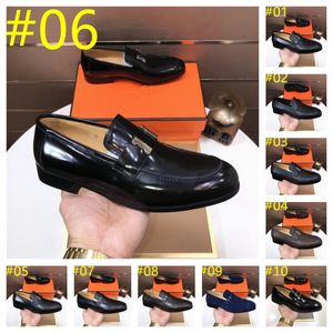 2024 Designer Mens Shoes Office Formal Shoes Real Leather Spikes Heel Shoes Black Pointed Toe Rhinestone Business Work Dress Shoe Wedding Party size 38-46