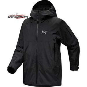 Giacche di abbigliamento da esterno tecnico giacche da guscio maschile giacche da calore - kh3f nero maschile kh3f