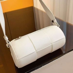 Designer Bulge Bag Woven Barrel Bag Crossbody Shoulder Bag Cross Pattern Bag For Woman B7039