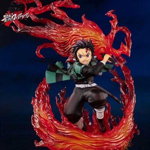 Action Toy Figures Devil Killer Action Picture Tidal Player Handmade Charcoal Ruling Langhuo God Animerad perifer modelldekoration Gift S2451536