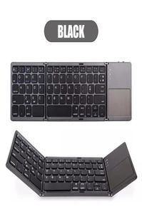 Mini Folding Keyboard TouchPad Bluetooth 50 Foldbar Wireless Keypad för WindowsAndroid Tablet och Smart Phone7188377