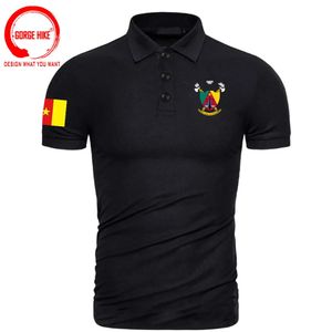 Camerun CMR Camerun Camerunian Polo Shirts Man Man Brand Luxury Stampato per Country Nation Team Flag Coat of Arms Polo Shirt 240515