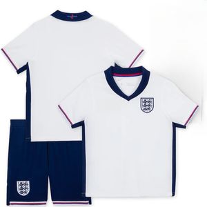 Kids Football Trikots Set Custom Name Number England 2024 Personalization Soccer Jersey Little Kids National Team Football Kit 24 25 Shirts Home Away Kids Kit Kit