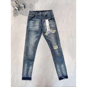 lila Jeans Kurzheiger Herren Kurzer Designer Jeans Straight Löcher lässig Frauen Shorts Style Luxus Patch gleicher Stil 805