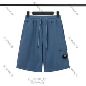 Men's C P Shorts Topstonex Casual Sports Loose Sweatpants Cp Short Trendy Garment Dyed ce75