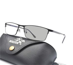UV -övergångssolglasögon pochromiska progressiva läsglasögon män multifokala punkter för läsare nära fjärrsikt Diopter FML3539299