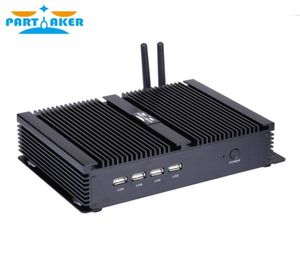 Industrial Fanless Mini PC Computer with Intel Celeron 1037U DualCore Dual Lan 4COM Support Linux Windows5596417