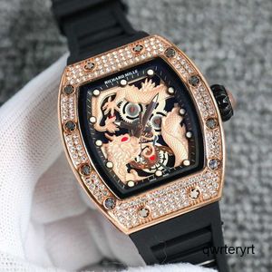 RM Watch Mechanical Watch Dragon Tiger Hegemony Dial Dominering Atmosphere