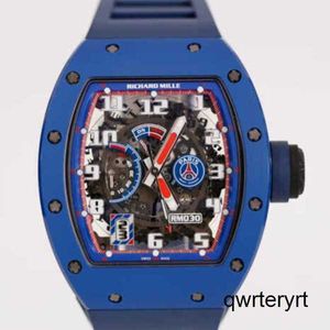 RM Racing Wrist Watch RM030 Relógio mecânico automático Swiss Cronógrafo famoso