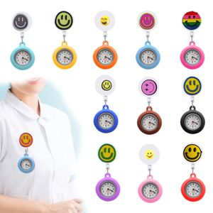 Relógios femininos Pacote Pocket Pocket Watch com segunda mão para enfermeiras enfermeiras no relógio médico presente Sile Drop entrega Otjiw
