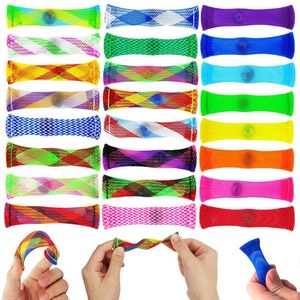 Decompression Toy Sensory toys marble balls autism hyperactivity disorder anxiety treatment toys EDC stress relief accordion toys woven nets are prone to