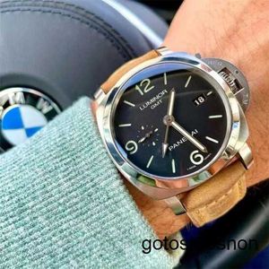 Мужские запястья Watch Panerai Luminor Series Swiss Luxury Luxury Tough Man Leisure Calendar