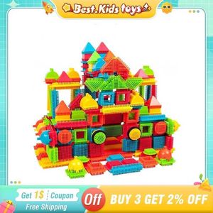 Magnetblöcke DIY Childrens Toys Building Blocks Intelligente Modellierung von Kinderfell Formen Interaktive Eltern -Kind -Versammlungs -Bildungsspielzeug WX5.17