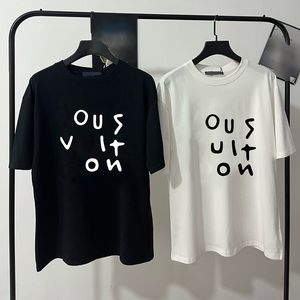 Sommer Fashion Mens Womens T-Shirts Luxus T-Shirt Kurzärmeled Casual Brand Brief reine Baumwollkleidung Designer Paar T-Shirt CSD24051614-8