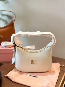 2024 10A Luxury Womens Miui Satchel Borse Hobo con spalla Cleo Borse Cleo Guid