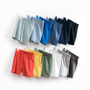 Shorts 1-9 ton summer pure cotton childrens shorts for young children baby boys and girls casual ordinary childrens shorts baby Troussers set d240516