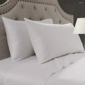 Sängkläder sätter 300 -ränder räkningsblad set vitt