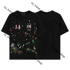 Shirt Lavinss Men Stampa grafica hiphop Stampa grafica di grandi dimensioni smart casual harajuku streetwear y2k tops goth uomini lavines lanvis 264