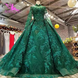 Party Dresses AIJINGYU Luxurious Stars Vintage Green Luxury Dubai Plus Size Beach Evening Dress