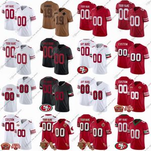 23 Christian McCaffrey Football Jersey Trey Lance George Kittle Nick Bosa Fred Warner Jimmy Garoppolo Kyle Juszczyk Deebo Samuel Ricky Pearsall