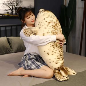 35-110 cm Symulacja 3D Sea Lion Plush Toys Wysoka jakość nadziewana miękka pieczęć zwierzęcych