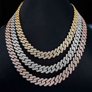 Iced Out Pass Diamond Tester Vvs Moissanite Jewelry Necklace Bracelet Women 10Mm Cuban Link Chain