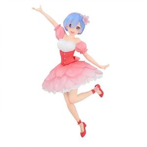 Action Toy Figures 21 cm Cherry Blossom Abbigliamento Figura REM Cinese Action Figure Ornament Bambola Kawaii Collezione Gift Y240516