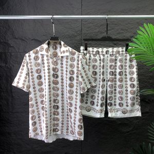 Casa Blanca Man T -koszulka Zestaw Masao San Print Mens Casual Shirt i krótkie kobiety luźne jedwabna koszula