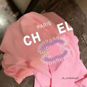 chanells skjorta chanei skjorta franska modedesigners lösa tees modemärken avslappnade lyxiga kläder gata korta ärmkläder xi toppkvalitet 24SS 497