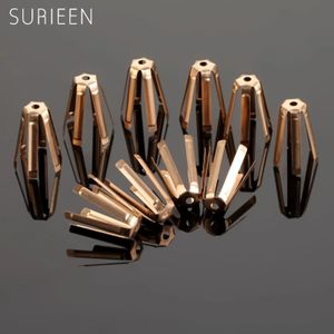 Surieen Universal 10pcs Pirinç Golf Adaptör Aracı Şimler Uygun 0.335 0.350 Golf Milleri Şim Adaptör Golf Kulübü Şaftları Aksesuarlar 240516