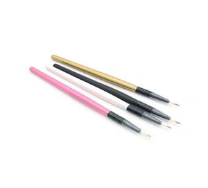 500pcs New Cosmetic Eye Liner Brush Make Up Black Liquid Eyeliner Shadow Gel Brush Cepillo8973252