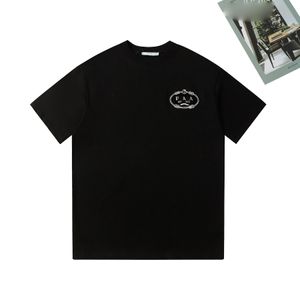 Summer Mens Designer Camiseta Casual Man Womens Loose Tees com letras Imprima mangas curtas Top vender homens de luxo LODE Edição camiseta W3