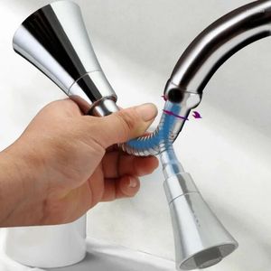 Design Kitchen Faucets Universal Water Faucet Adjustable Pressure 360 Degree Rotating Tap Head Saving Shower Nozzle Adapter