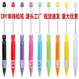 Beaded Diy Pencil No Sharpening 0.5 Constant Core Student Writing Can Print Automatic Pen