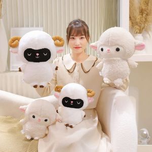 Lamb /ovelha macia bebê bichos de pelúcia crianças brinquedo brinquedos de ovelha kawaii boneca fofa para presentes de aniversário para meninas