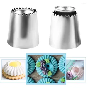 Strumenti da forno inossidabile in acciaio per cocchetti rosa ugelli decorazioni decorazioni fiore glassing ugello cupcake Accessori per cupcake