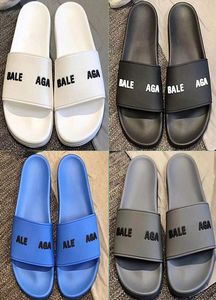 Paris 2020 Sliders Mens Womens Summer Sandals Slippers Beach Slippers Flip Flops Laiders Black White Blue Slides chaussures Shoes1099966