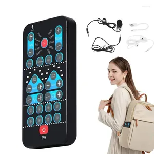 Microphones Portable Voice Changer Multifunctional Sound Device With 8 Effects Karaoke Function Live Card Plug And Play